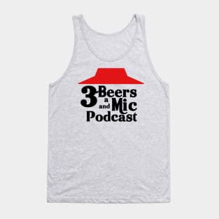 3 Beers and a Pizza Podcast Tank Top